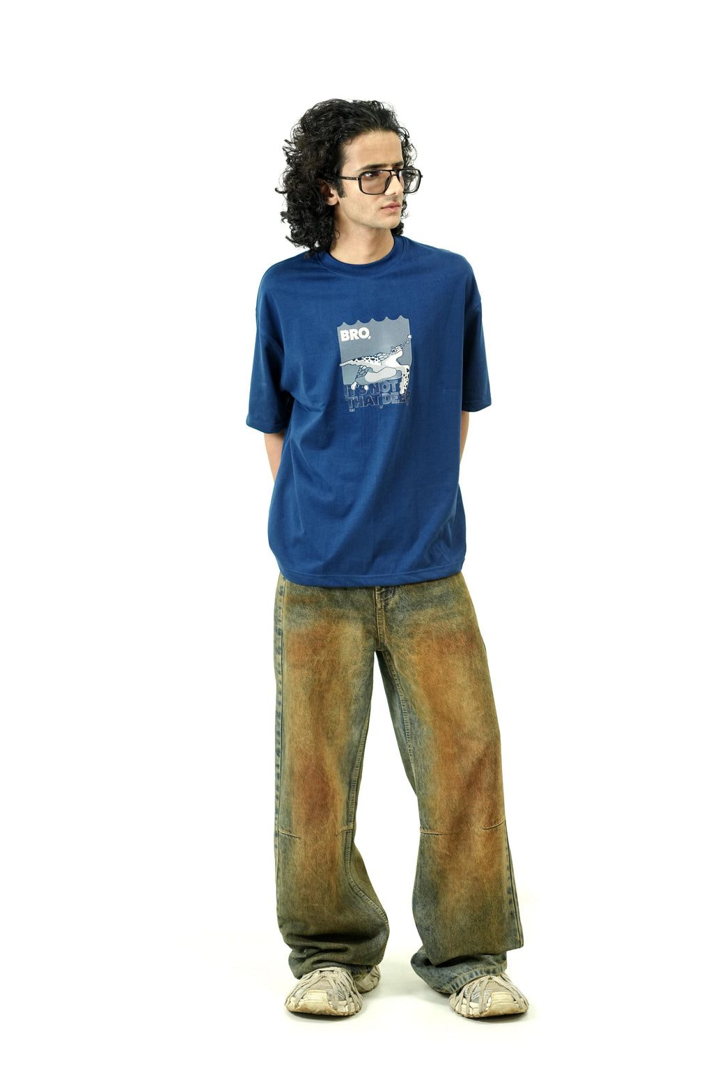 Ocean Turtles Navy Blue Tee