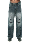 Slate Drift Baggy Jeans