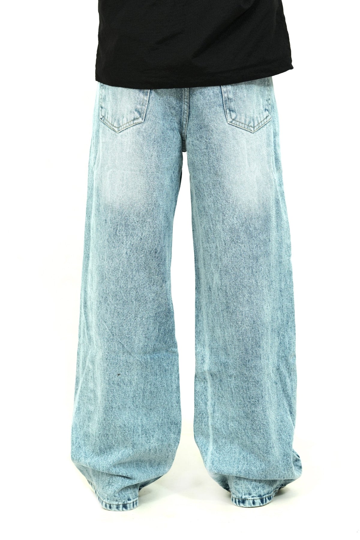 Arctic Drift Wide-Leg Jeans
