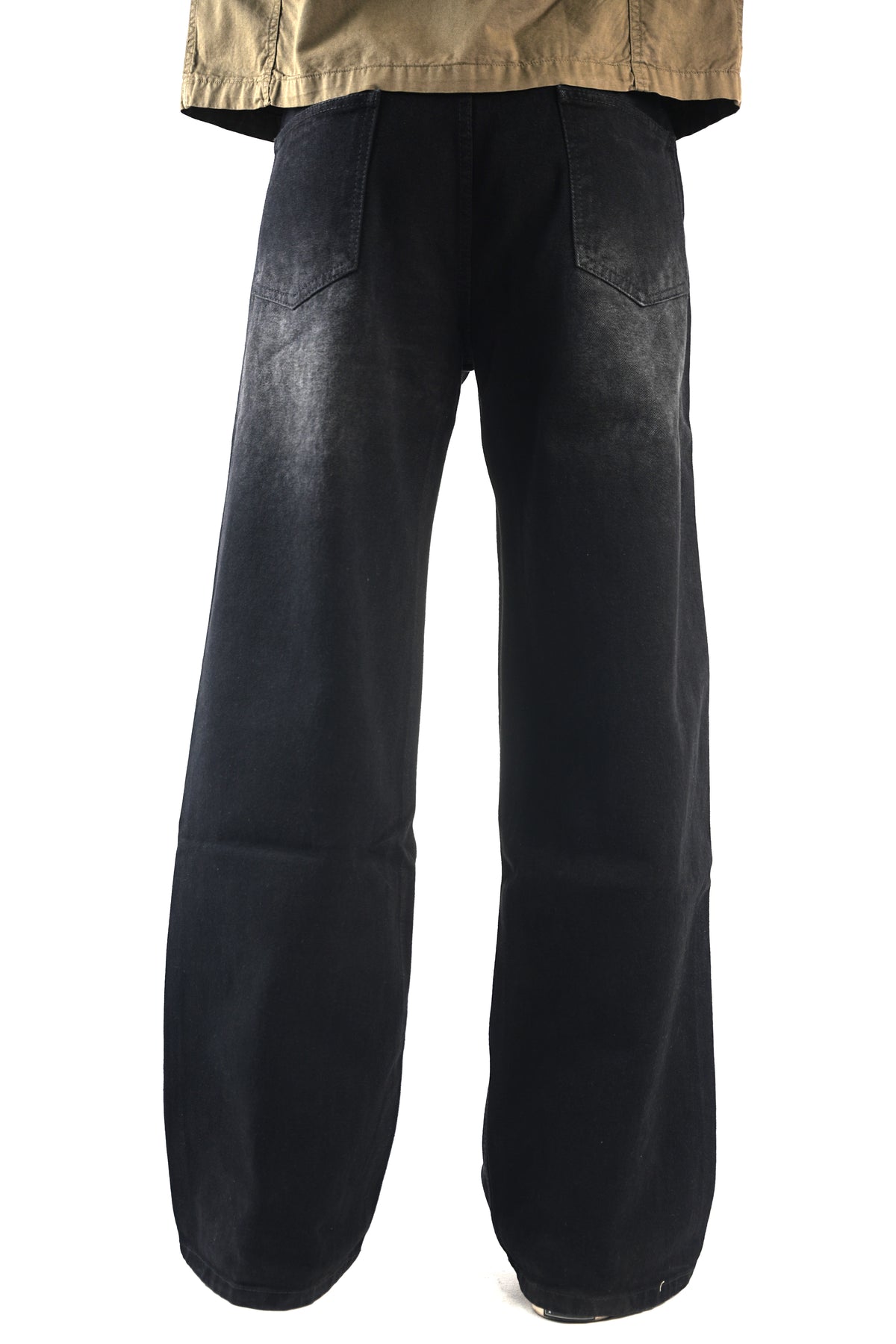 Shadow Black Baggy Jeans