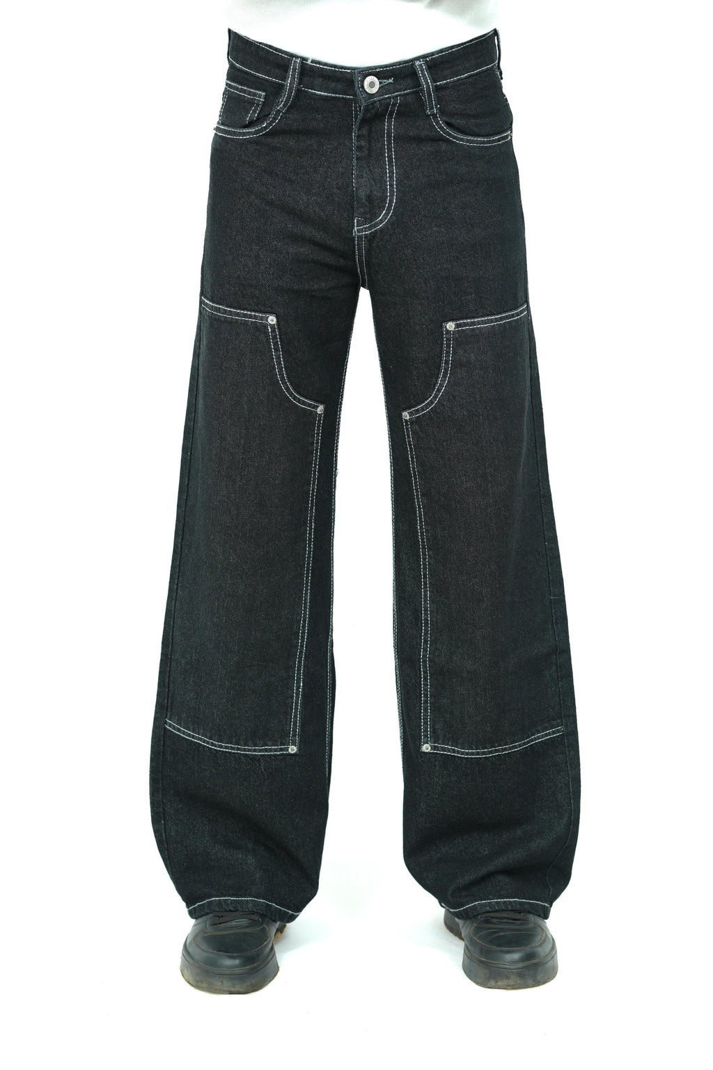 carpenter Black Baggy Jeans
