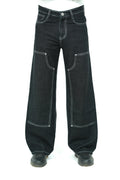 carpenter Black Baggy Jeans