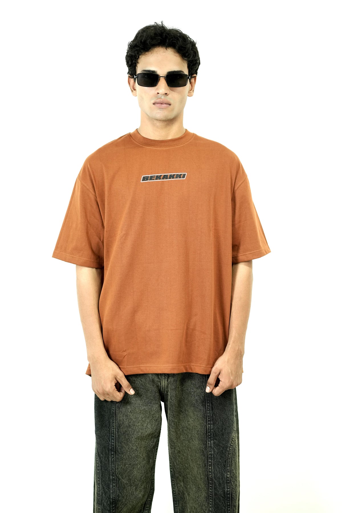 Bekakki Street Circuit Rust Brown Tee