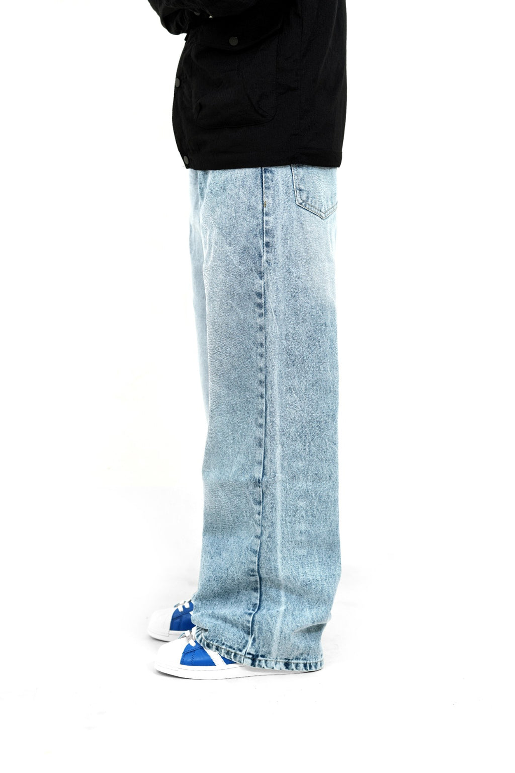 Arctic Drift Wide-Leg Jeans