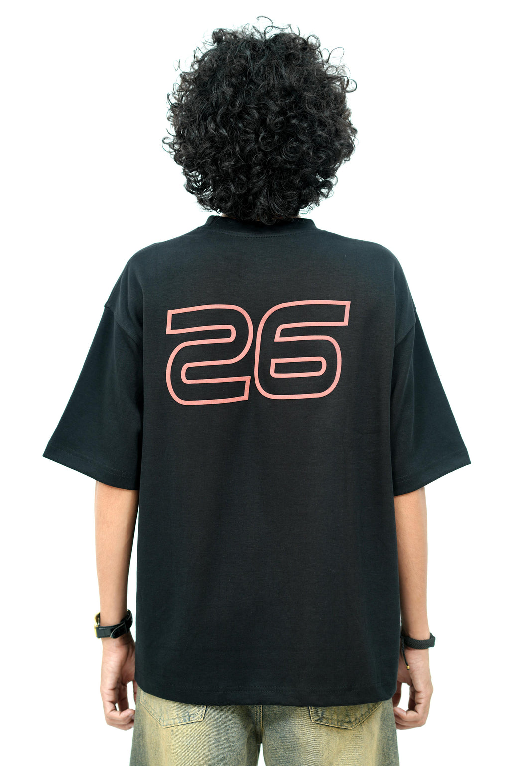 Earthbound Jet Black Oversized T-shirt