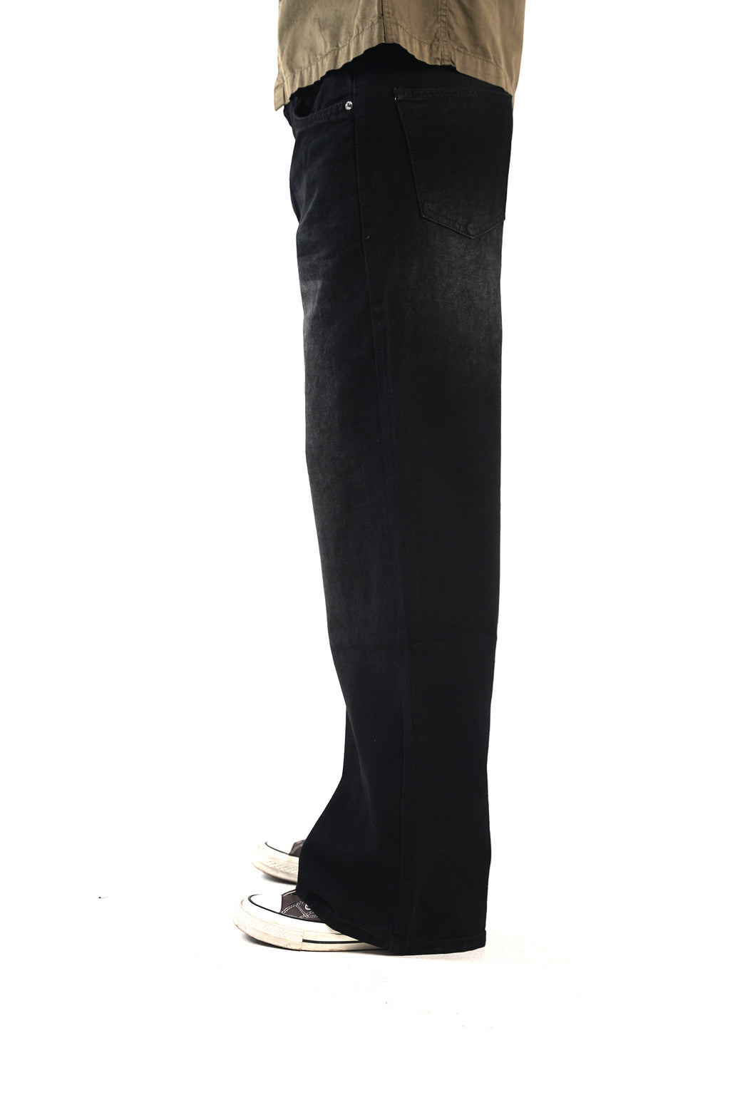Shadow Black Baggy Jeans
