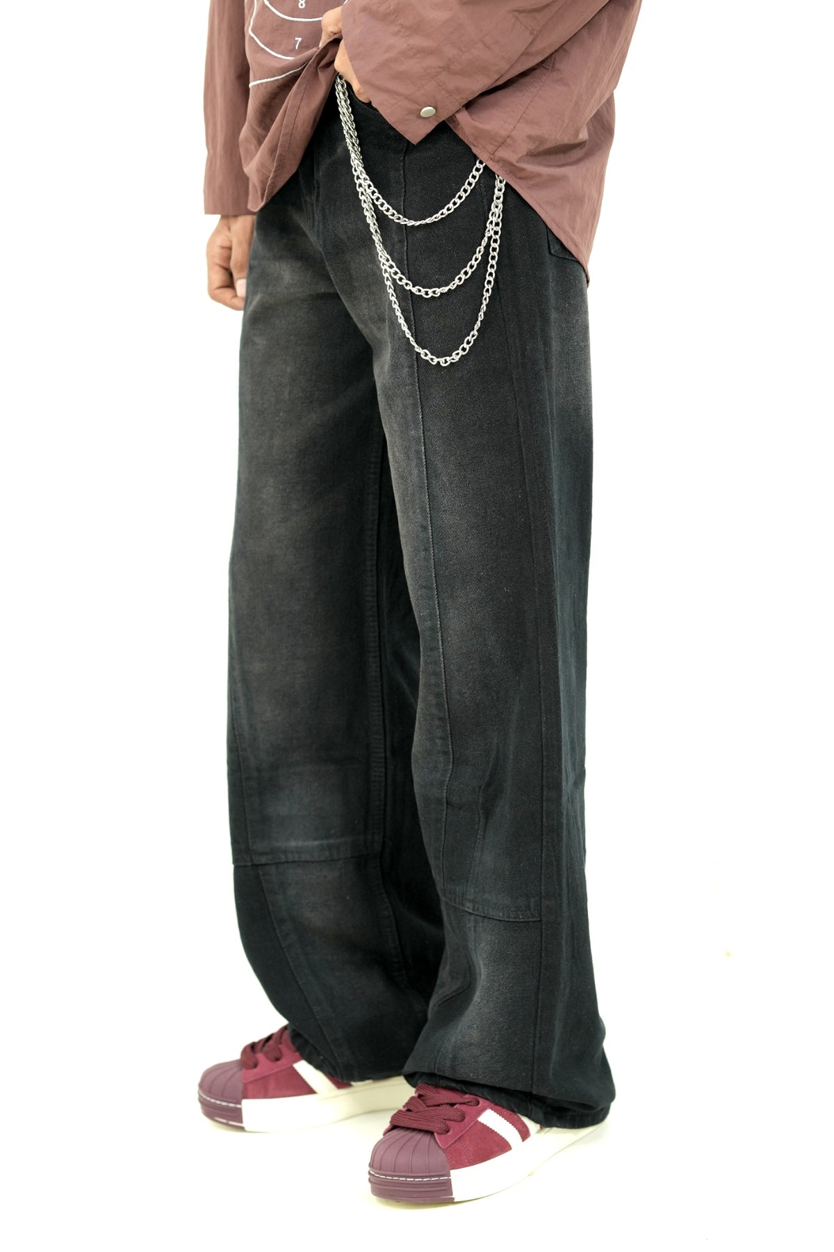Void Panel Black Jeans