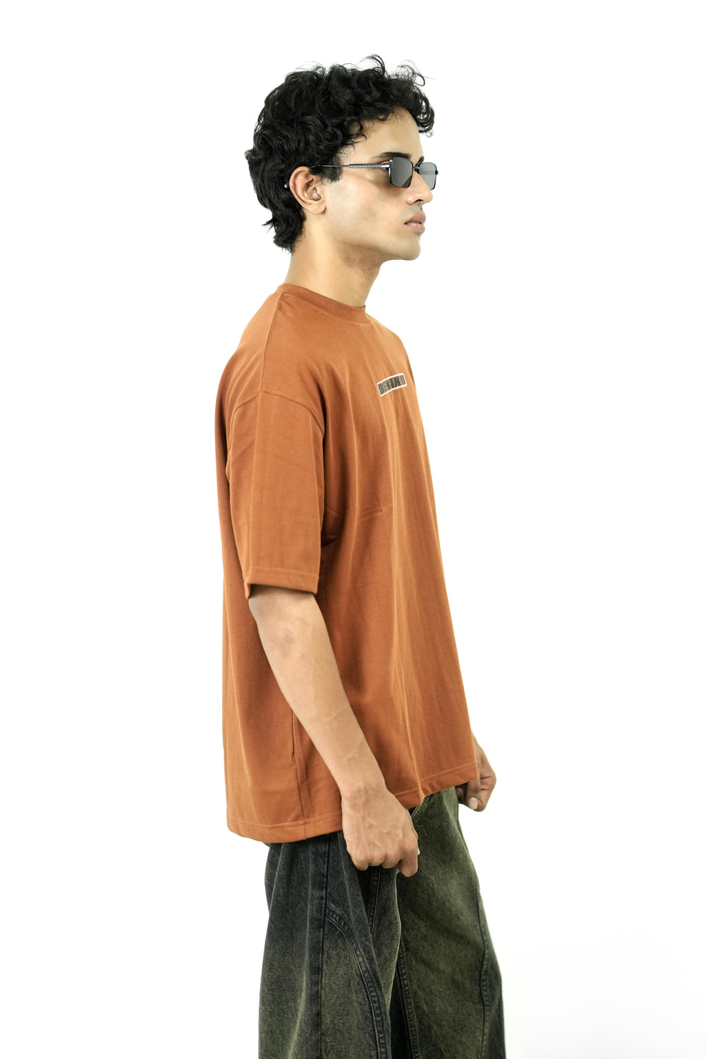 Bekakki Street Circuit Rust Brown Tee
