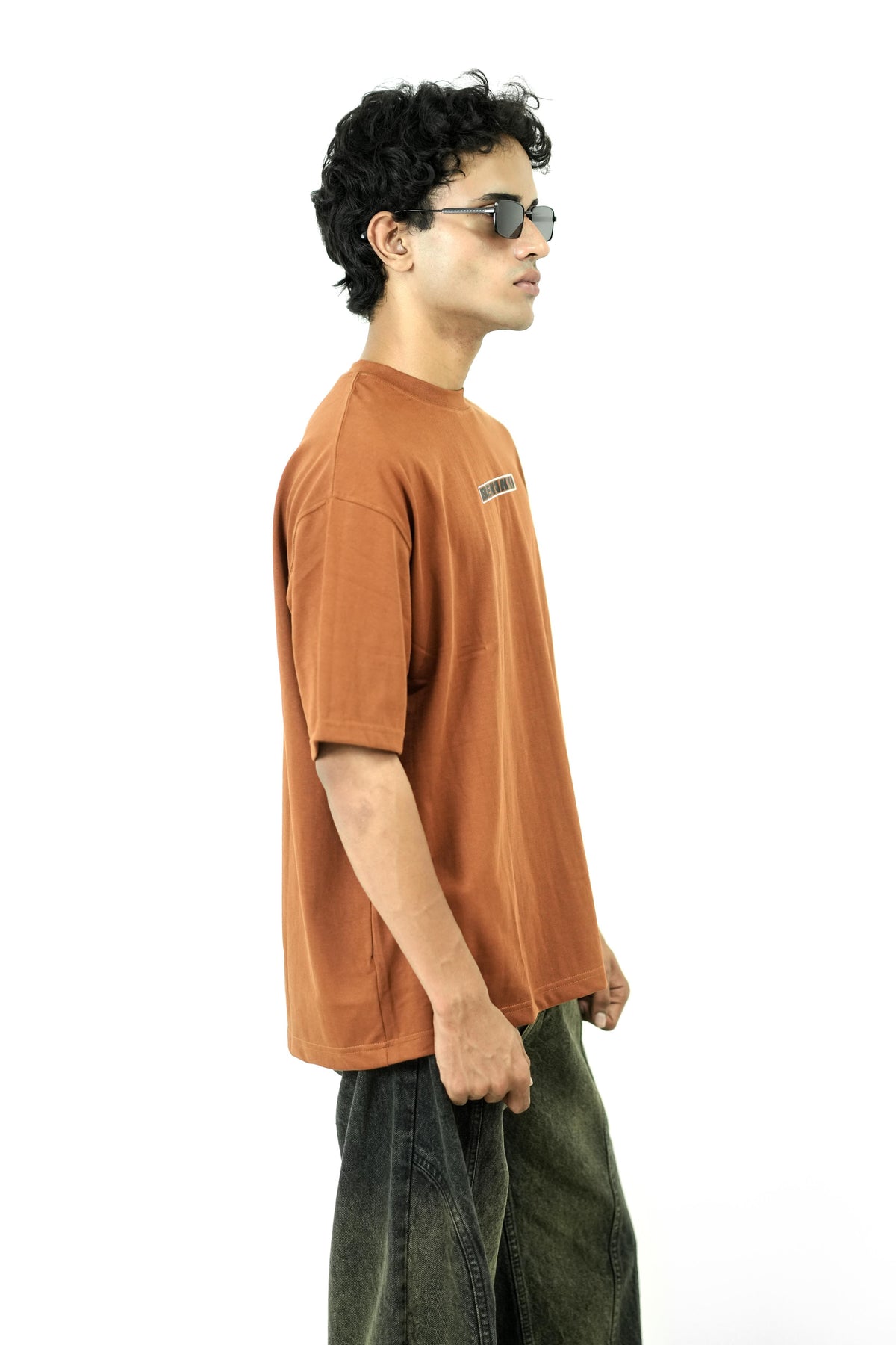 Bekakki Street Circuit Rust Brown Tee