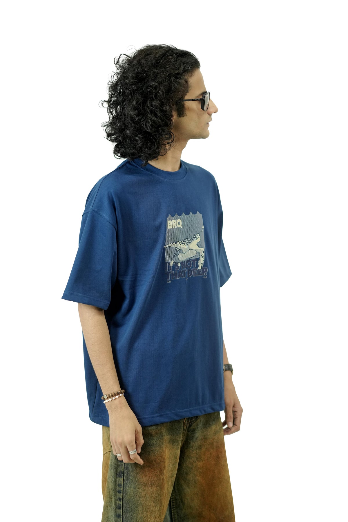 Ocean Turtles Navy Blue Tee