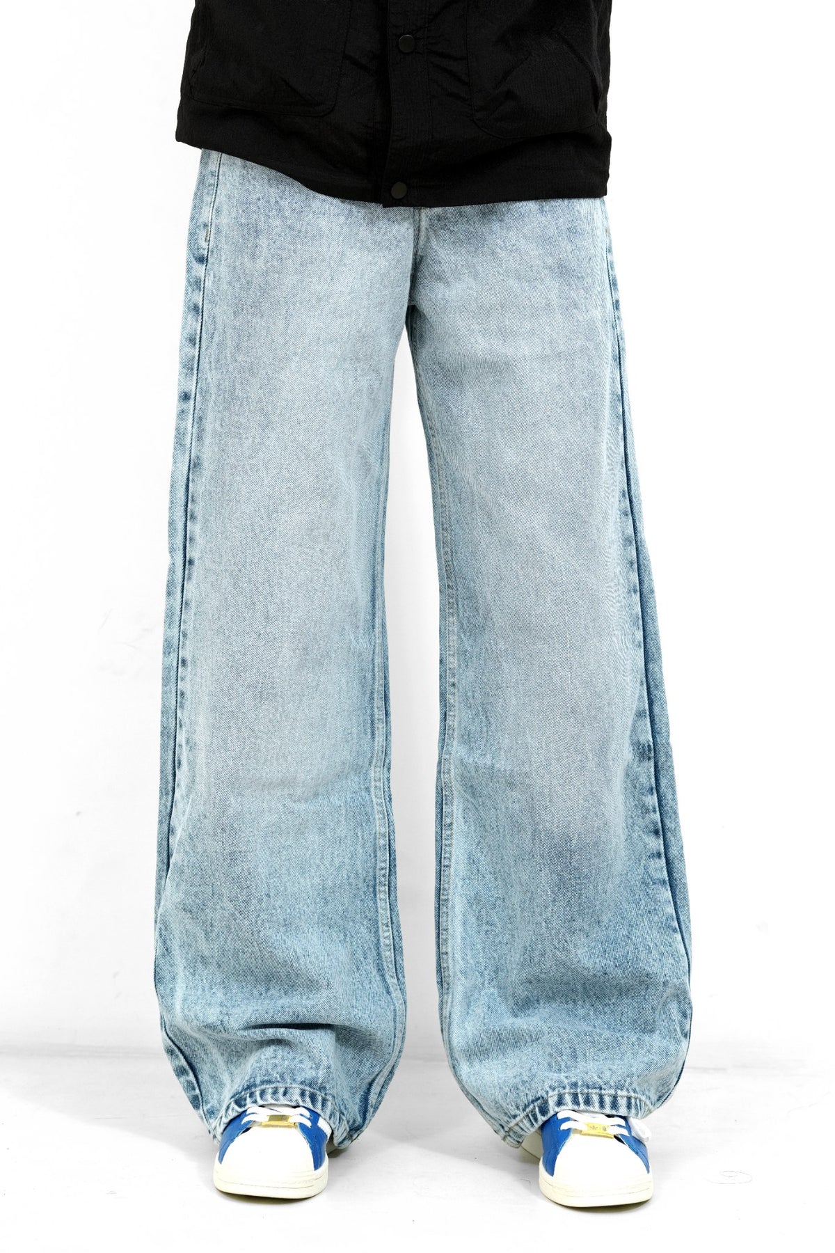 Arctic Drift Wide-Leg Jeans