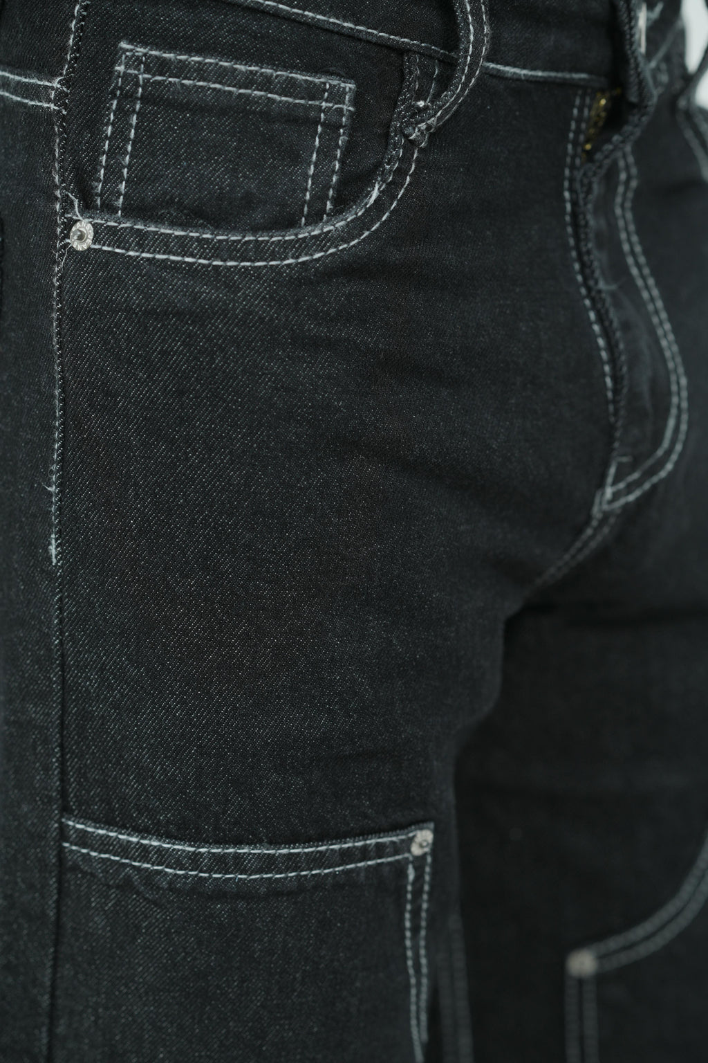 carpenter Black Baggy Jeans