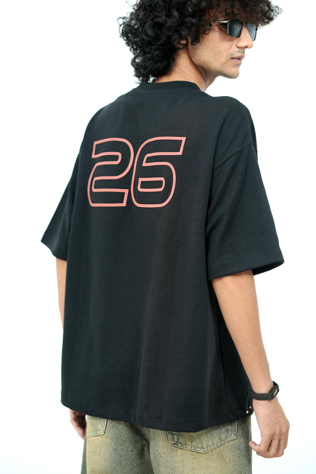 Earthbound Jet Black Oversized T-shirt