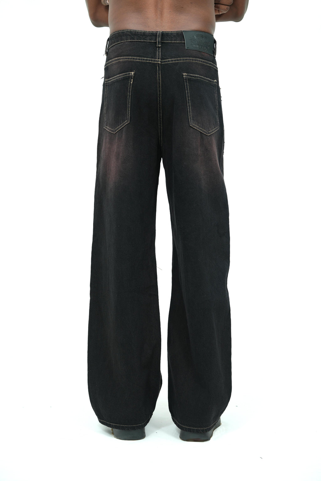 Obsidian Drift Baggy Jeans