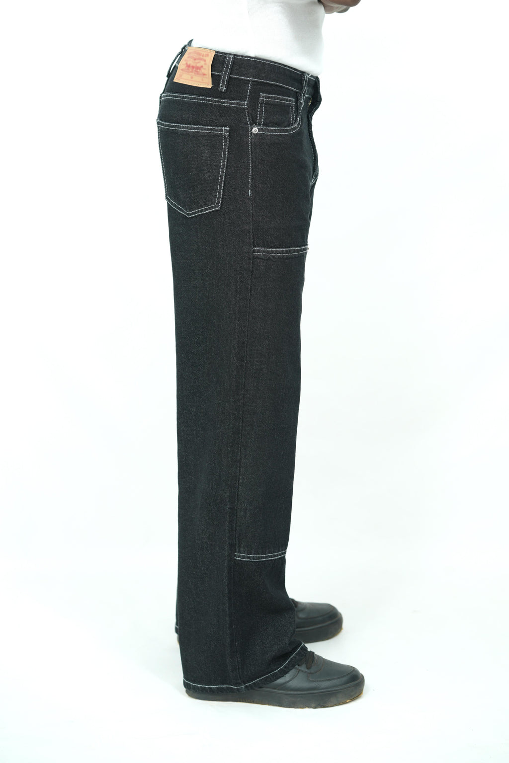 carpenter Black Baggy Jeans