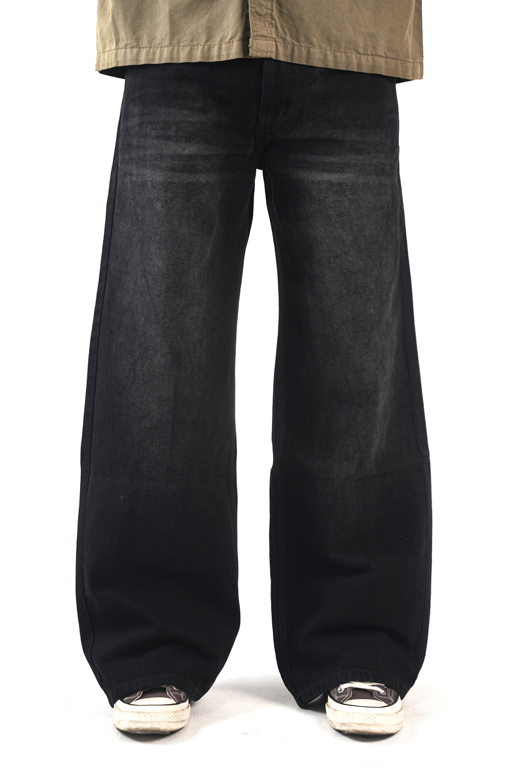 Shadow Black Baggy Jeans