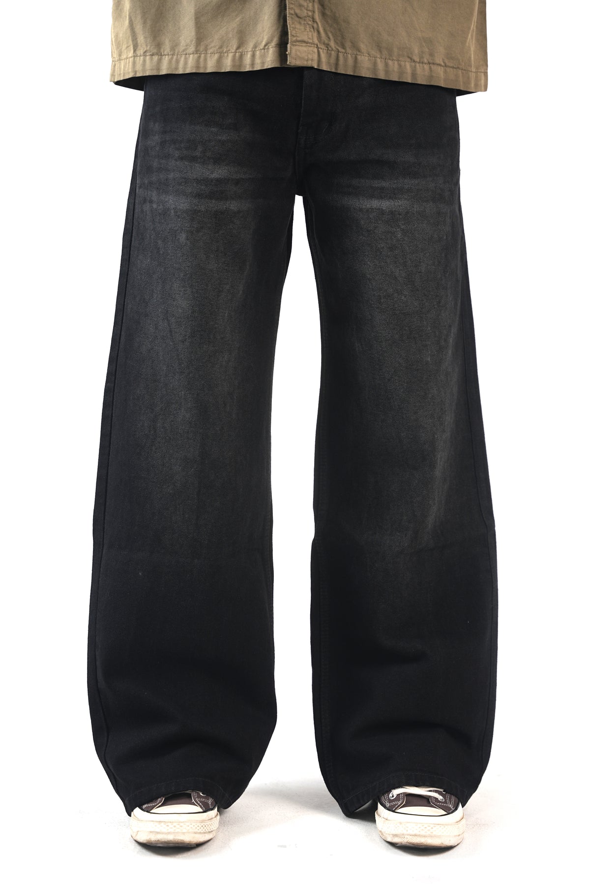 Shadow Black Baggy Jeans